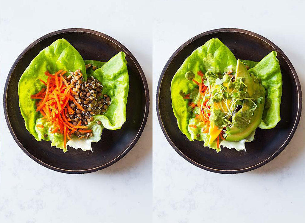 Lentil Lettuce Wraps